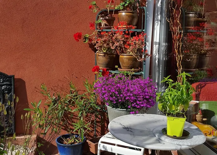 לינה וארוחת בוקר Au Troubadour ליל